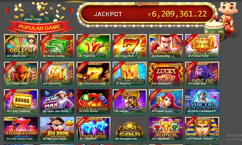 Jackpot giải thưởng khổng lồ trong game